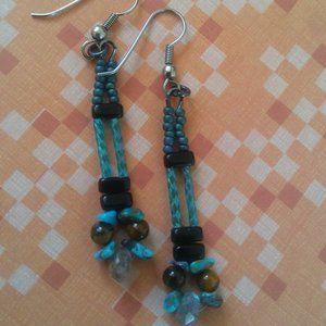 REAL GEMSTONE EARRINGS